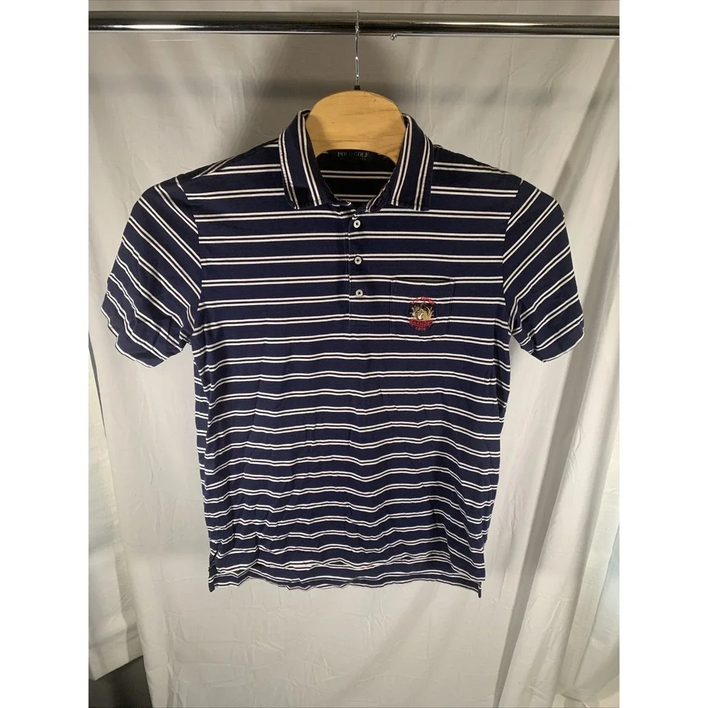Mens 2016 US Open at Oakmont Golf Shirt by Ralph‎ Lauren in Large red pony